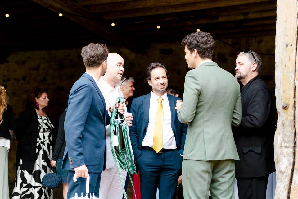 Ophélie Blanc vin d'honneur