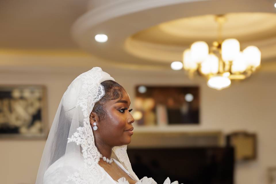Photo de la mariée