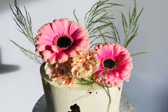 Layer cake fleuri