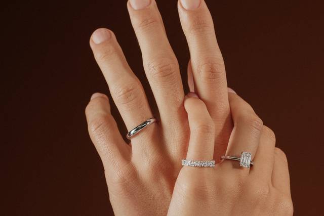 Bagues de mariage Zeina