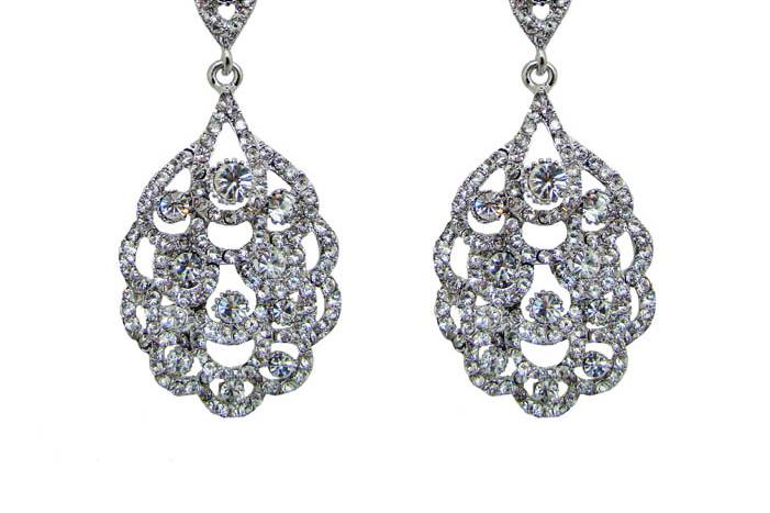 Boucles d'oreilles mariage