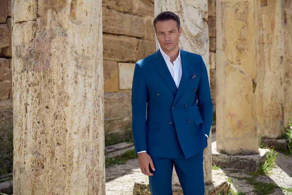 Costume BRUNO Bleu
