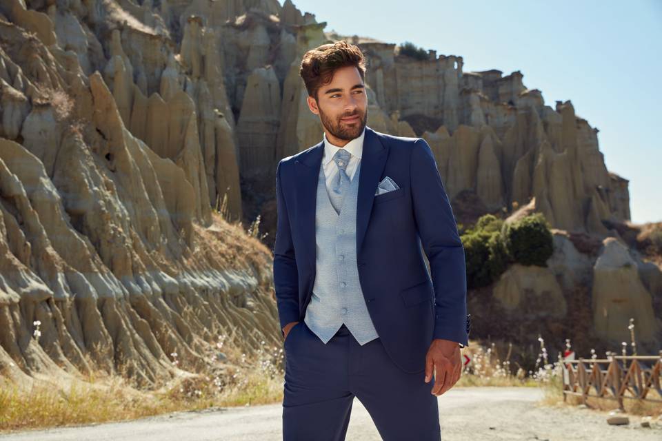 Le costume FRONTERA Bleu