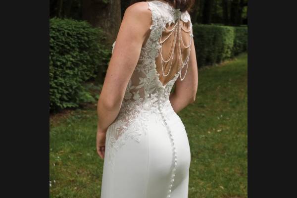 La robe SEYCHELLES de dos