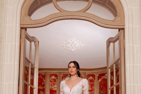 KASIA robe avec manches
