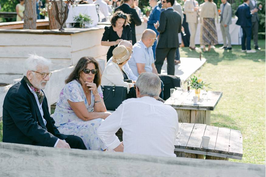 Cocktail dans le parc