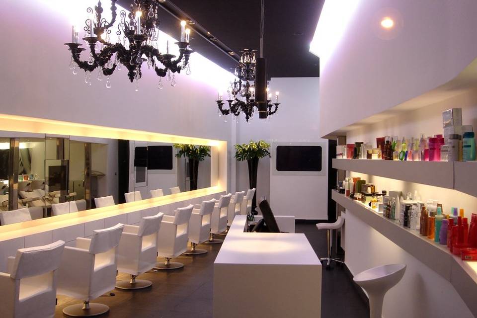 Salle coiffure