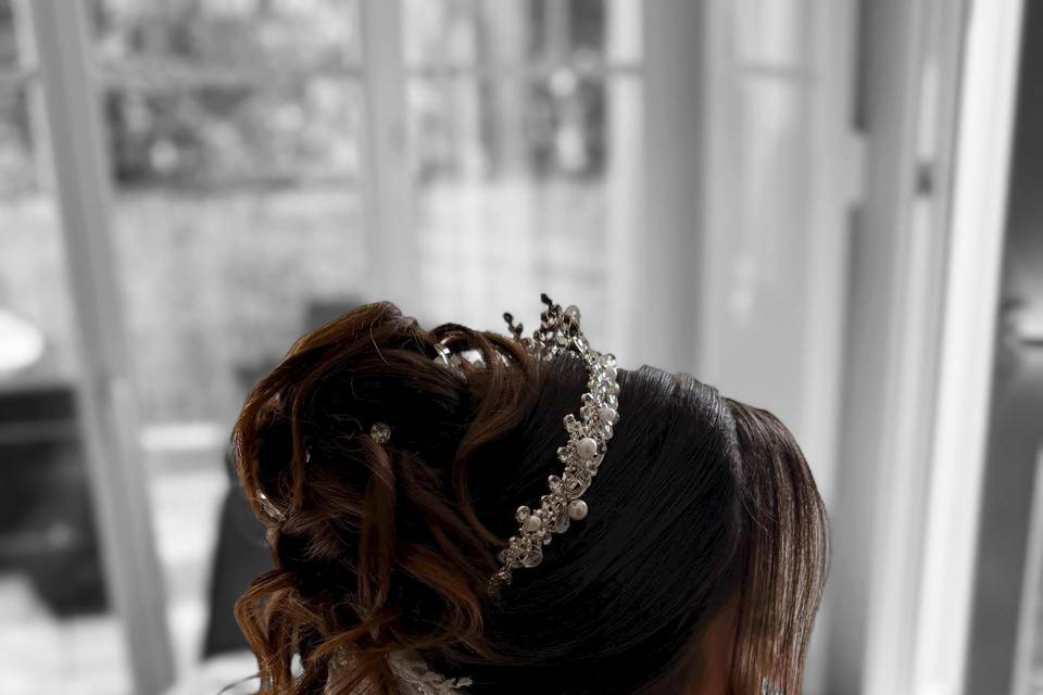 Chignon haut