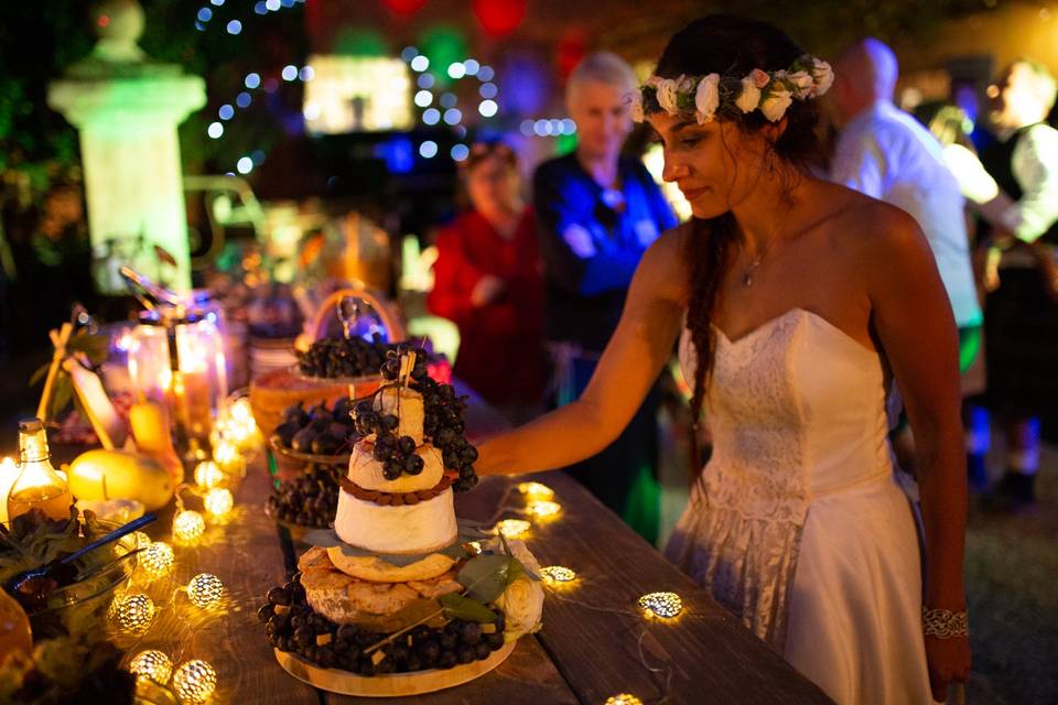 Décoration et la mariée