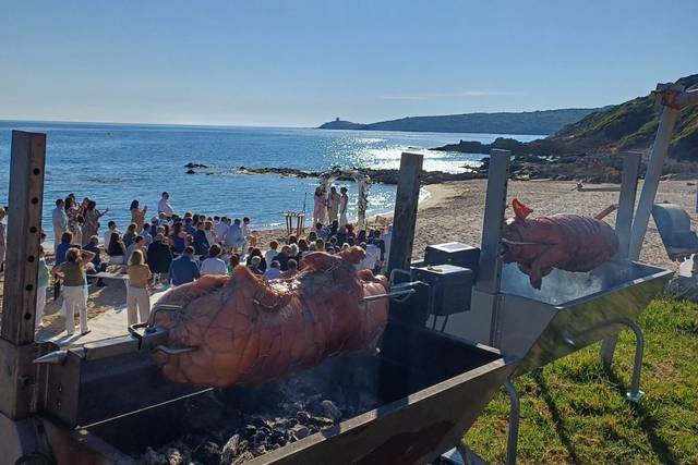 Réception à la plage