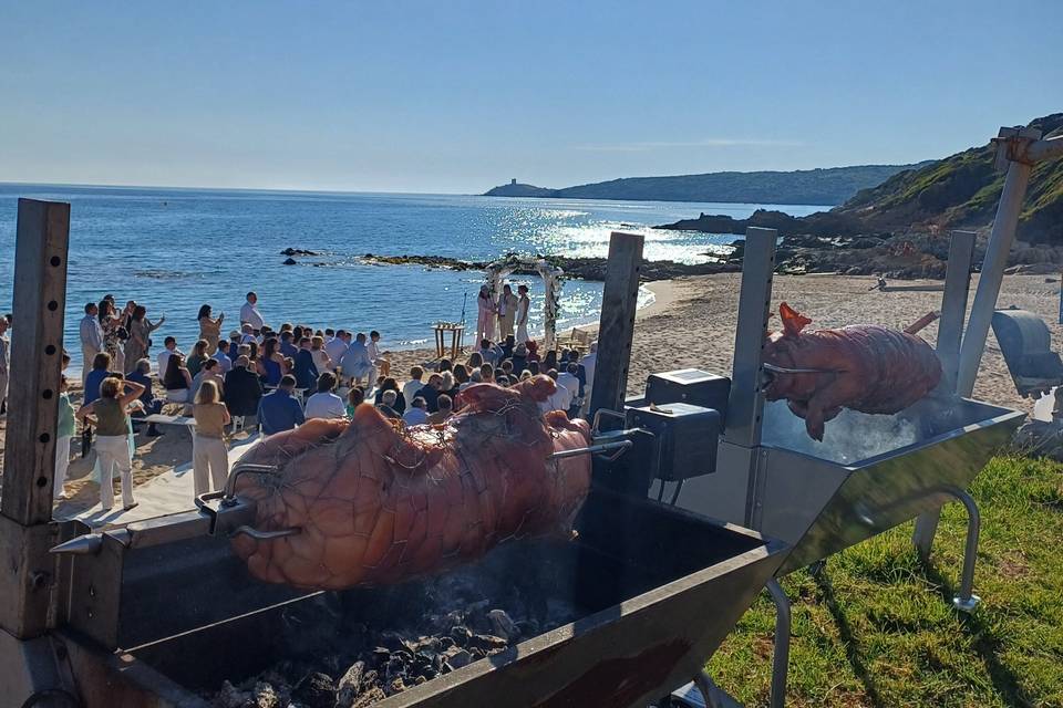 Réception à la plage