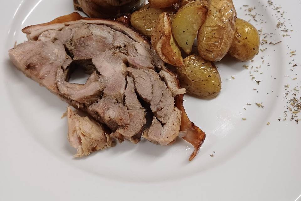 Assiete de cochon