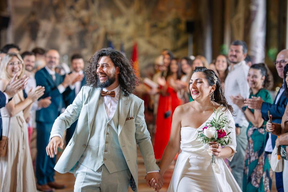 La cérémonie civile