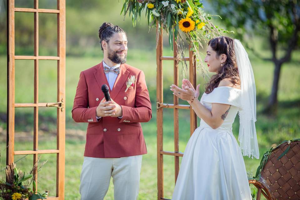 La cérémonie laïque