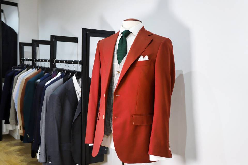 Detail_Veste Rouge