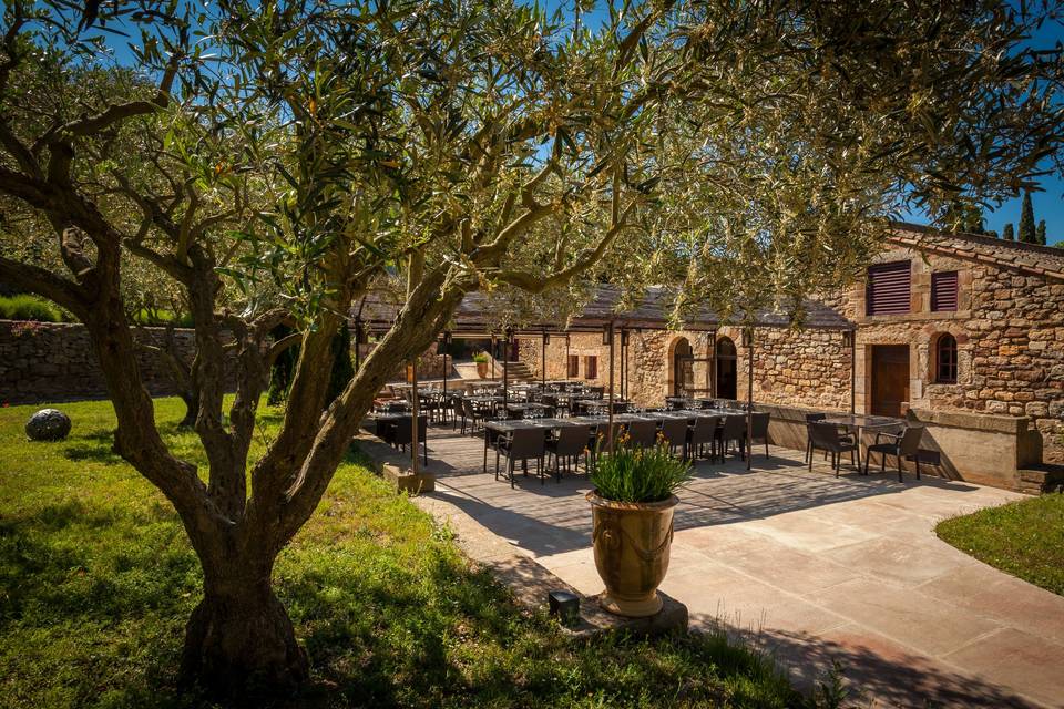 Terrasse du restaurant