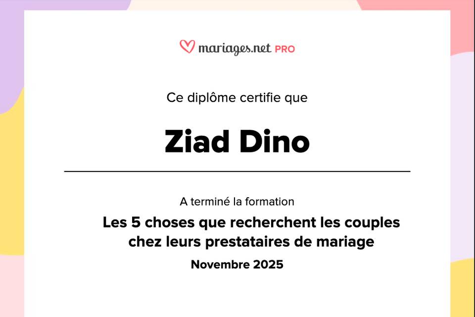 Diplome Mariage.net