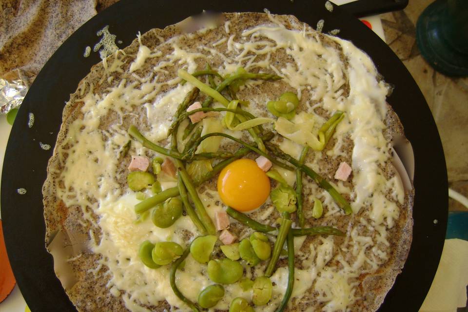 Galette petits légumes