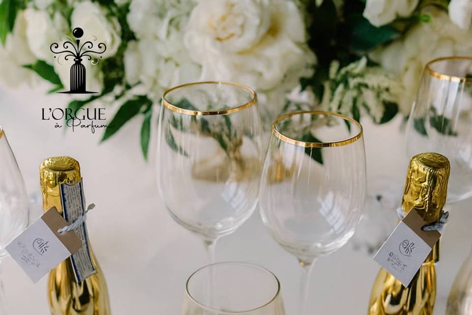 Or chic et élégant