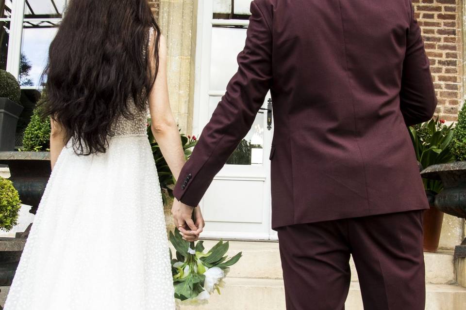 Photo portrait de mariage