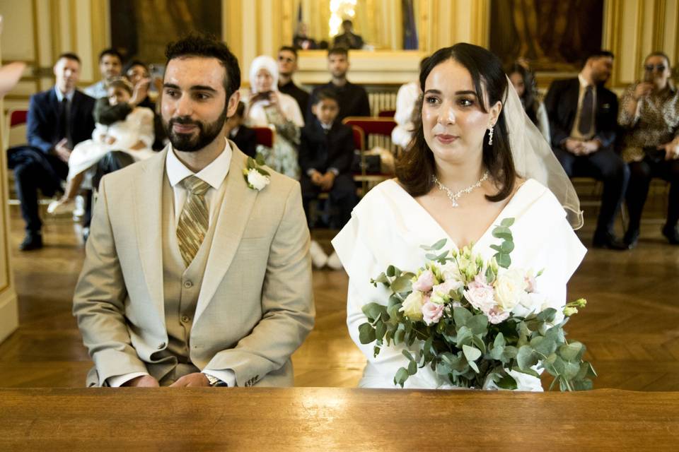 Photo portrait de mariage