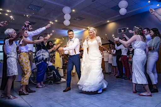 Ambiance d'entrée des mariée