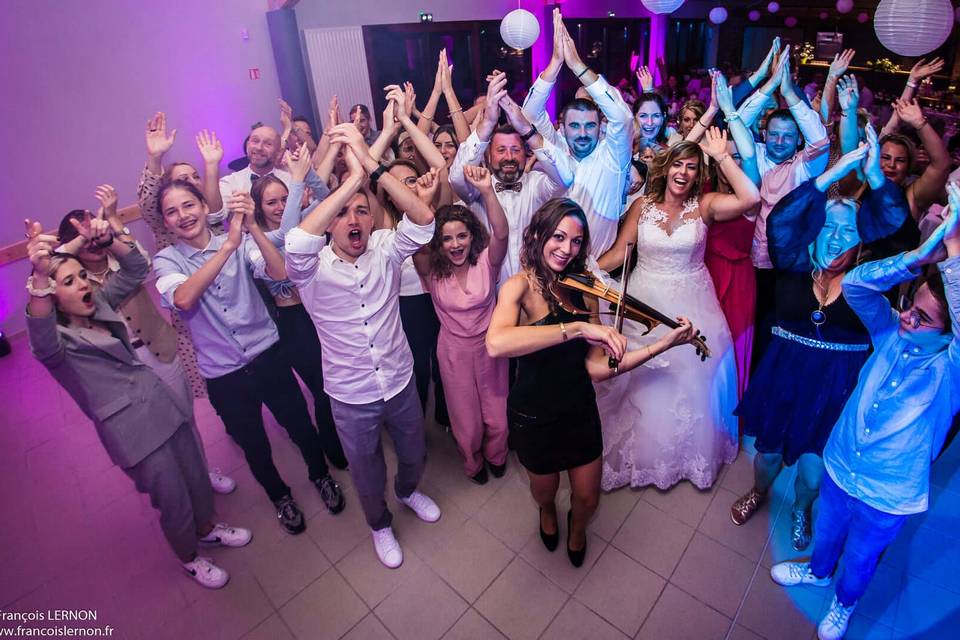 Ambiance de soirée mariage