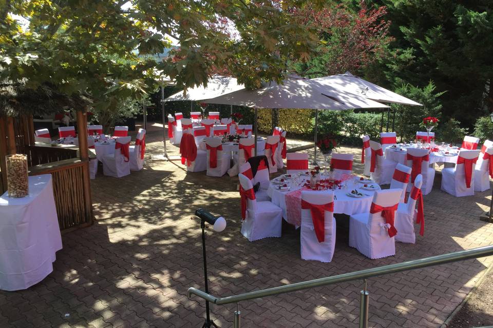 Un mariage en terrasse