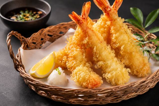 Tempura de crevette