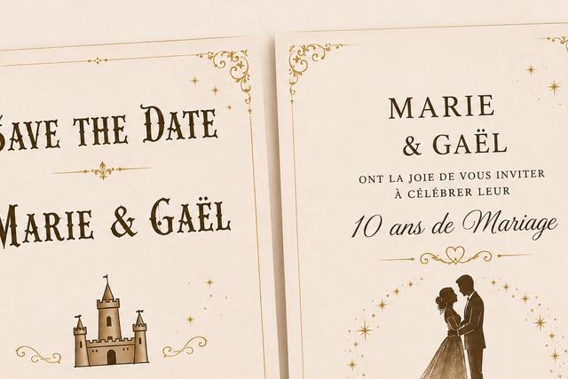 Faire-part invitation