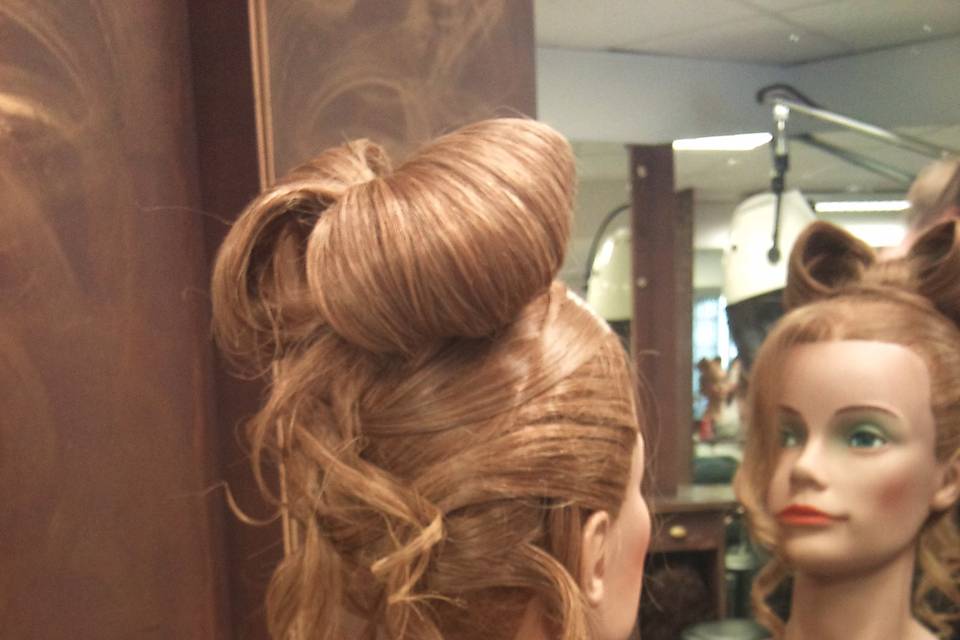 Chignon noeud