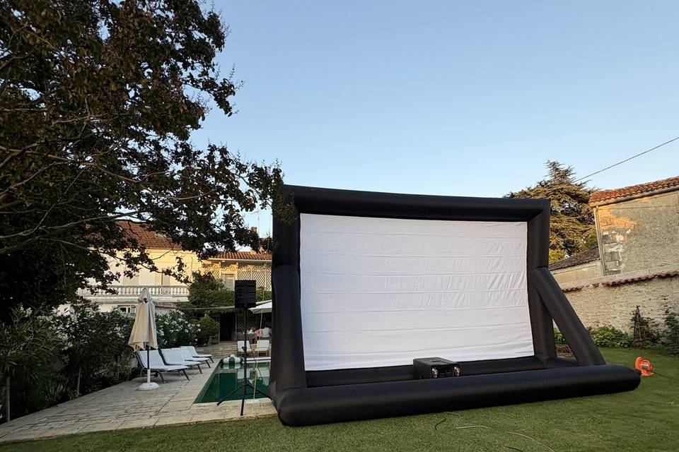 Ecran géant - cinéma plein air