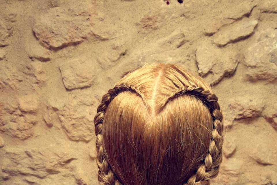 Tresse forme Coeur