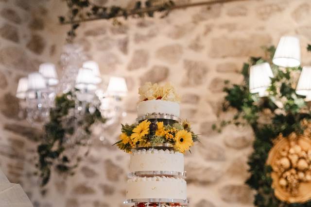 Wedding cake à la française