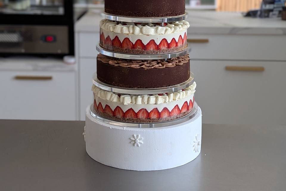 Wedding cake à la française
