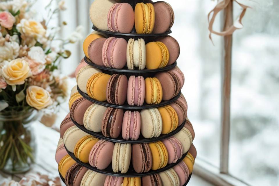 Pyramide macarons