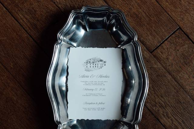 Papeterie invitation