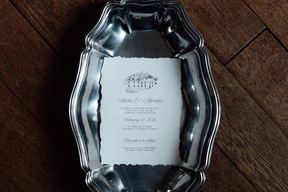 Papeterie invitation