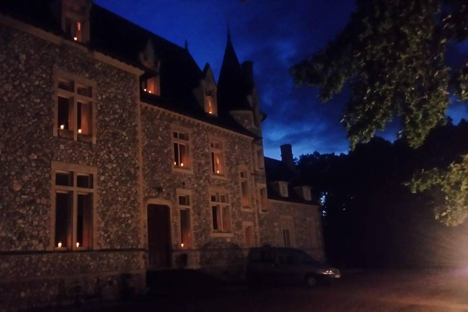 Château de nuit