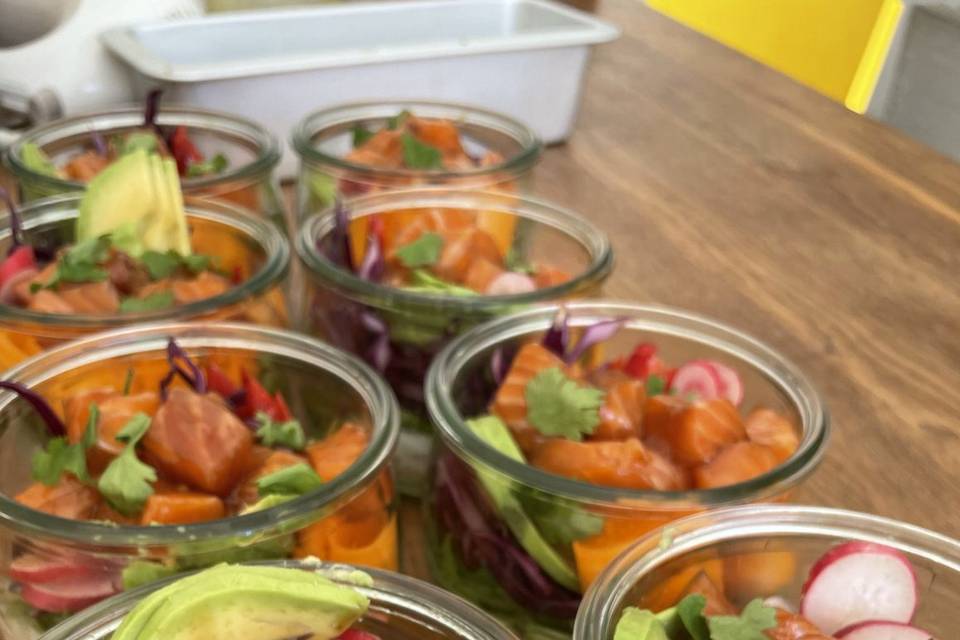 Poke-Bowls