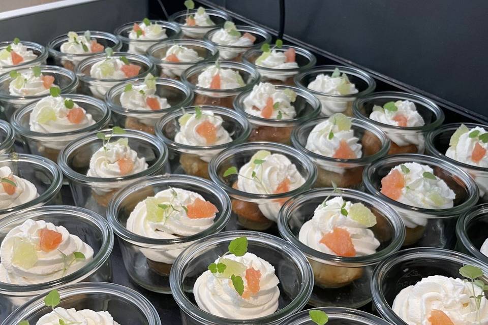 Dessert citronné