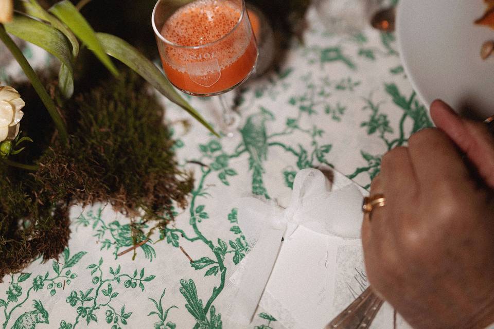 Cocktail gin & carrotte