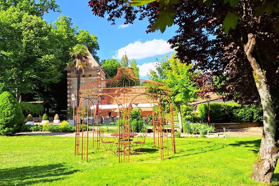 Espace détente gloriette