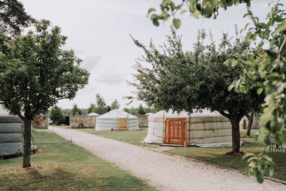 Jardin des Yourtes