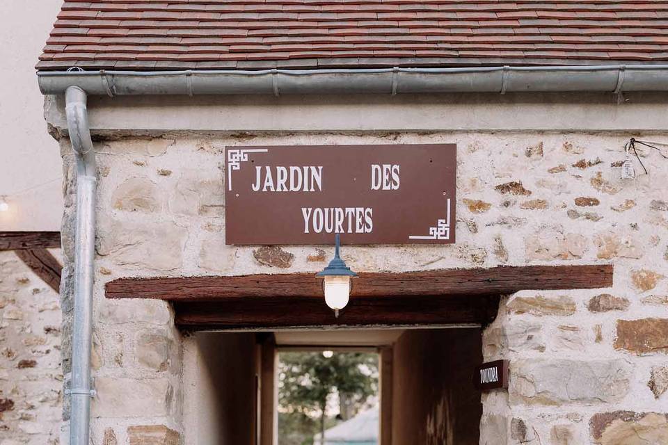 Jardin des yourtes