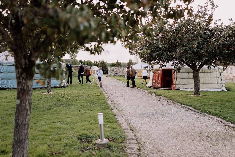 Jardin des Yourtes