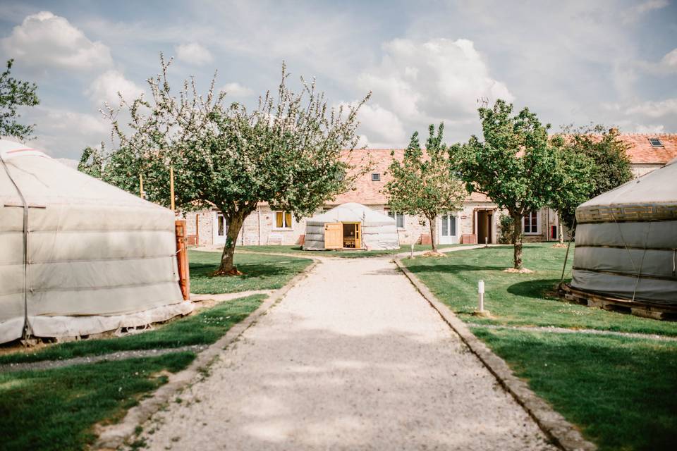Jardin des Yourtes