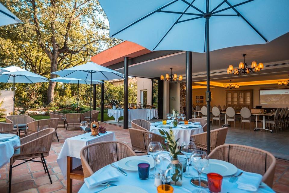 Terrasse de la bastide