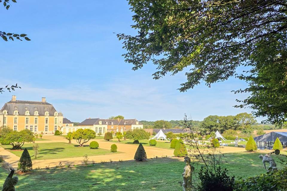 Vue du parc