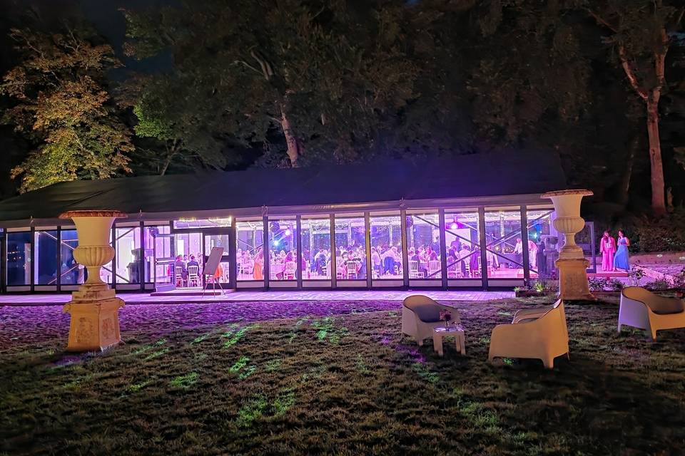 Dîner dans le pavillon de Dian
